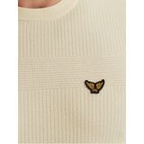 PME Legend - Structure Pullover - Ecru - Heren Trui