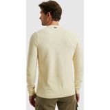 PME Legend - Structure Pullover - Ecru - Heren Trui