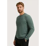 PME Legend Trui blauw (Maat: S) - Halslijn: Ronde hals,