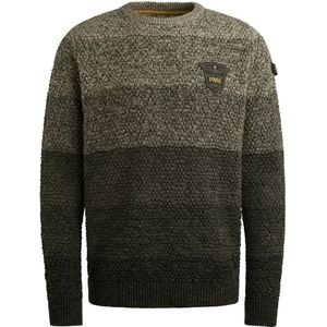 PME Legend Heren trui groen (Maat: S) - Halslijn: Ronde hals,