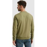 PME Legend - American Classic Sweater - Groen - Regular-fit - Katoen en Stretch