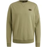 PME Legend - American Classic Sweater - Groen - Regular-fit - Katoen en Stretch