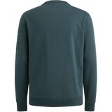 PME Legend - American Classic Sweater - Donkergroen - Regular-fit - Katoen en Stretch