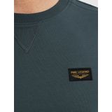 PME Legend - American Classic Sweater - Donkergroen - Regular-fit - Katoen en Stretch