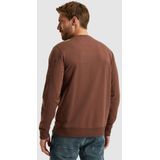 PME Legend - American Classic - Sweater - Bruin - Regular-fit - Katoen en Stretch