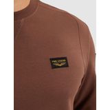 PME Legend - American Classic - Sweater - Bruin - Regular-fit - Katoen en Stretch