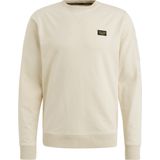 PME Legend - American Classic Sweater - Ecru - Regular-fit - Katoen en Stretch