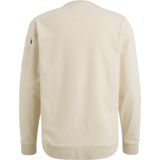 PME Legend - American Classic Sweater - Ecru - Regular-fit - Katoen en Stretch