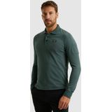 PME Legend - American Cla - Lange Mouw Polo - Blauw