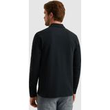 PME Legend - American Classic - Longsleeve Poloshirt - Blauw - Regular-fit