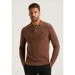 PME Legend - Polo - Lange Mouwen - 100% Katoen