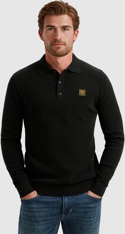 PME Legend - Poloshirt - Lange Mouwen - 100% Katoen