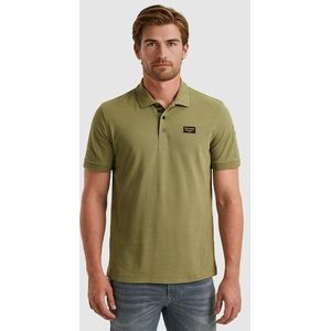 PME Legend - American Classic Poloshirt - Groen - Katoen en Stretch - Regular-fit