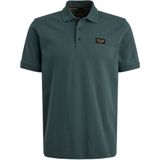 PME Legend - American Classic Poloshirt - Groen - Regular-fit - Katoen en Stretch