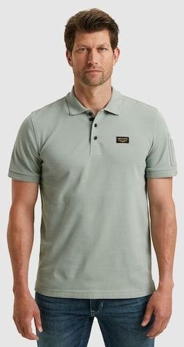 PME Legend - American Classic - Poloshirt - Lichtblauw - Regular-fit