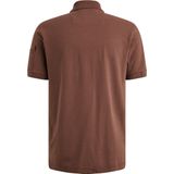 PME Legend - American Classic - Poloshirt - Bruin - Regular-fit - Katoen en Stretch