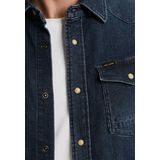 PME Legend - Denim Shirt - Met Drukknopen