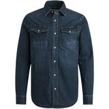 PME Legend - Denim Shirt - Met Drukknopen