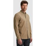 PME Legend - American Classic - Overhemd - Bruin - Regular-fit - Katoen en Stretch