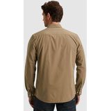 PME Legend - American Classic - Overhemd - Bruin - Regular-fit - Katoen en Stretch