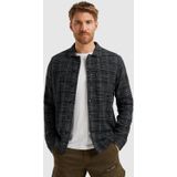 PME Legend - Overshirt - Blauw - Klassiek Geruit Patroon - Lange Mouwen