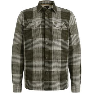 PME Legend - LONG SLEEVE SHIRT - Groen - Casual Hemd - Structure B PSI2508214/6416