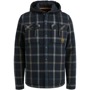 PME Legend - Shirt Jacket - Gevoerd - Katoenen Flanel - Met Capuchon
