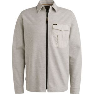 PME Legend - Overshirt Jersey Waffle - Grijs - Vest