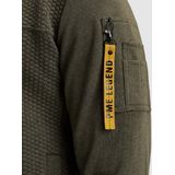 PME Legend - Vest Jacquard Interlock - Groen