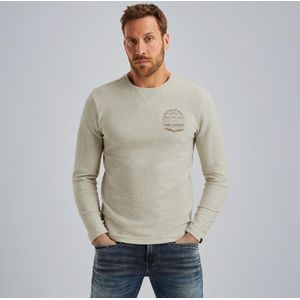 PME Legend - T-shirt - Lange Mouwen - 100% Katoen - Piquè Structuur