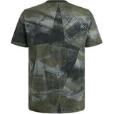 PME Legend - T-shirt - Katoen - Allover Print