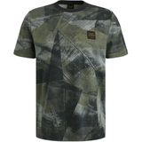 PME Legend - T-shirt - Katoen - Allover Print