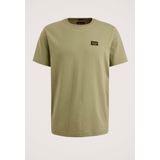 PME Legend - American Classic T-Shirt - Groen - Katoen en Stretch - Regular-fit