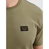 PME Legend - American Classic T-Shirt - Groen - Katoen en Stretch - Regular-fit