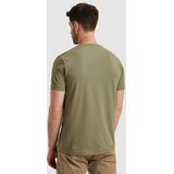 PME Legend - American Classic T-Shirt - Groen - Katoen en Stretch - Regular-fit