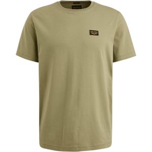 PME Legend - American Classic T-Shirt - Groen - Katoen en Stretch - Regular-fit