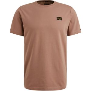 PME Legend - American Classic - T-shirt - Roze - Regular-fit - Katoen en Stretch