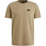 PME Legend - American Classic T-Shirt - Beige - Katoen en Stretch - Regular-fit
