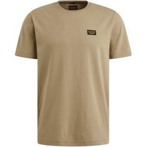 PME Legend - American Classic T-Shirt - Beige - Regular-fit - Katoen en Stretch
