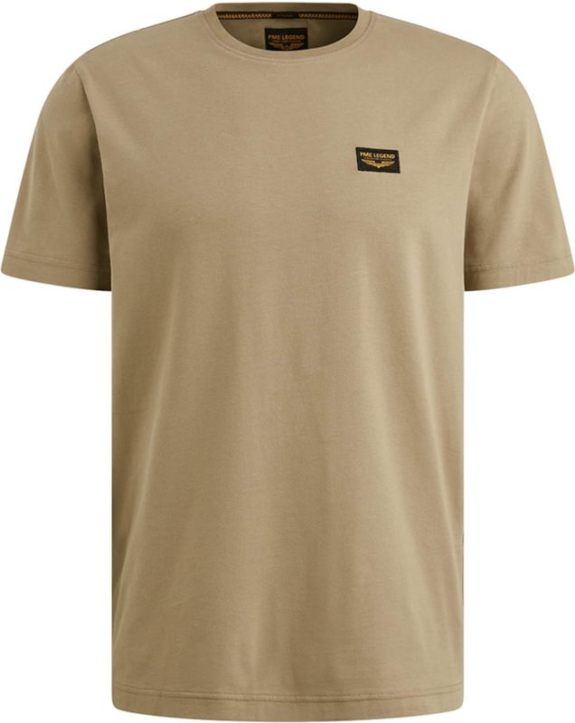 PME Legend - American Classic T-Shirt - Beige - Katoen en Stretch - Regular-fit