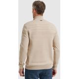 Vanguard - Gebreide Trui - Beige - Regular Fit - Lange Mouwen