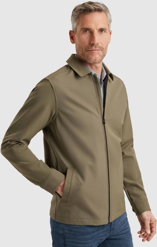 Vanguard - Overshirt - Groen - Relaxed Fit - Lange Mouwen