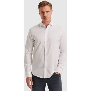 Vanguard - Overhemd - Wit - Regular Pasvorm - Lange Mouwen