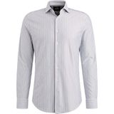 Vanguard Overhemd lange mouw blauw (Maat: S) - Streep