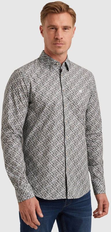 Vanguard - Overhemd - Grijs - Lange Mouw