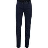 Vanguard V9 CHINO DOBBEY STRETCH. heren broek blauw (Maat: 31-30)