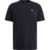 Vanguard Heren t-shirt blauw (Maat: S) - Effen - Halslijn: Ronde hals,