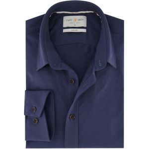 Cast Iron - Overhemd - Blauw - Heren