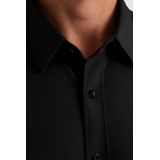 Cast Iron - Overhemd Twill Jersey - Zwart - Heren