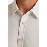 Cast Iron - Overhemd - Off White - Twill Jersey